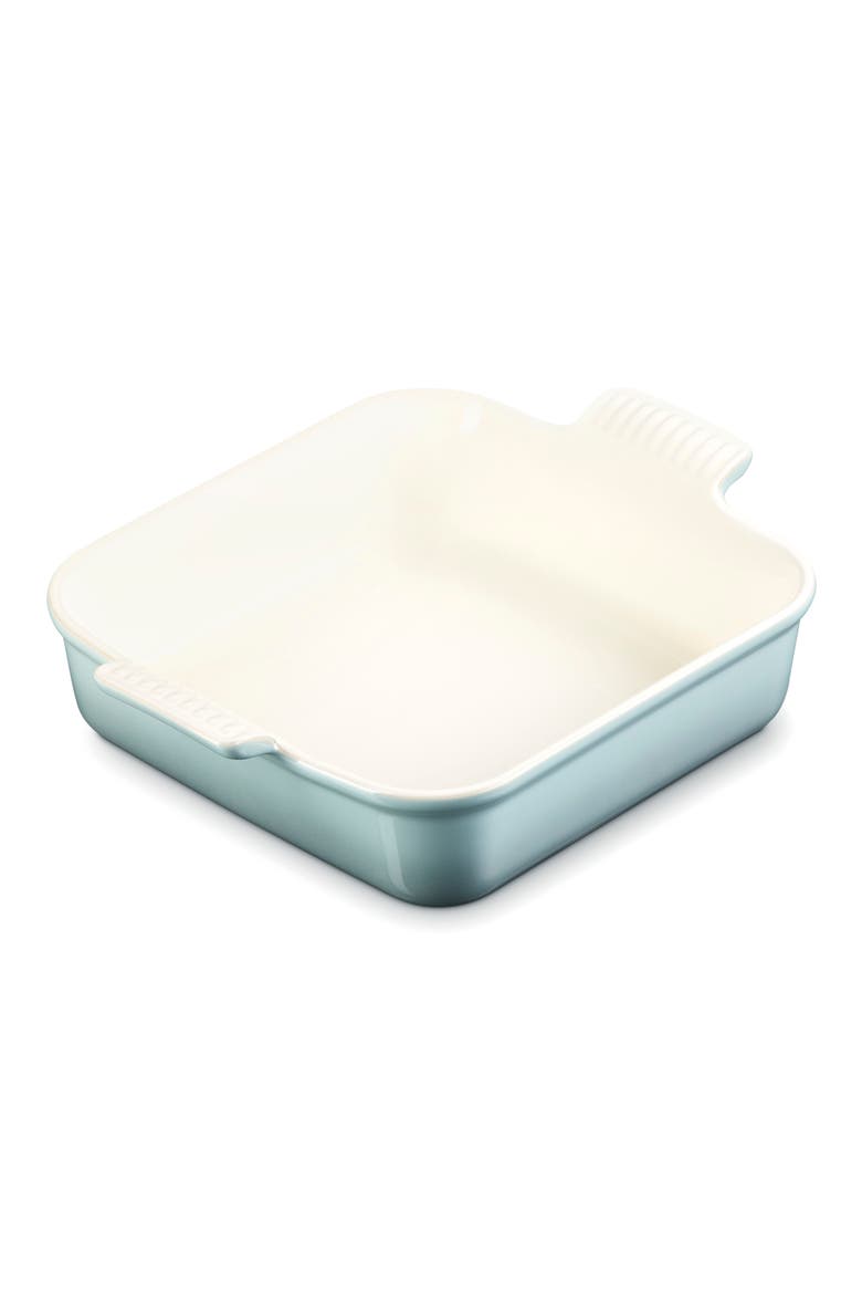 Heritage 3-Quart Square Baking Dish, Alternate, color, SEA SALT