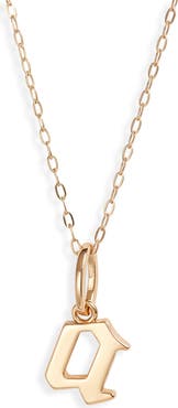 MIRANDA FRYE Sophie Customized Initial Pendant Necklace