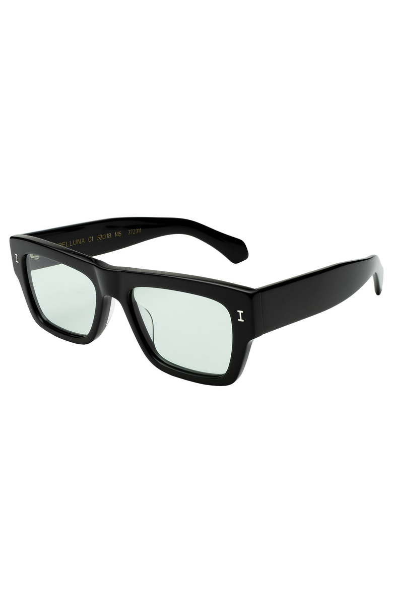 Illesteva Belluna Sunglasses, Alternate, color, Black / Sage