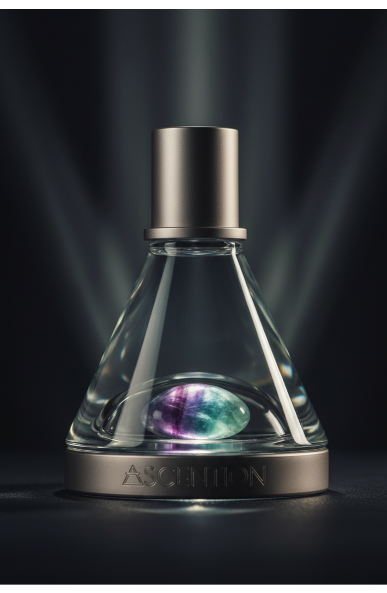 ASCENTION Parfums Elorya Imbued in Rainbow Fluorite | Extrait De Parfum 1.7oz | 50mL, Alternate, color, NO COLOR