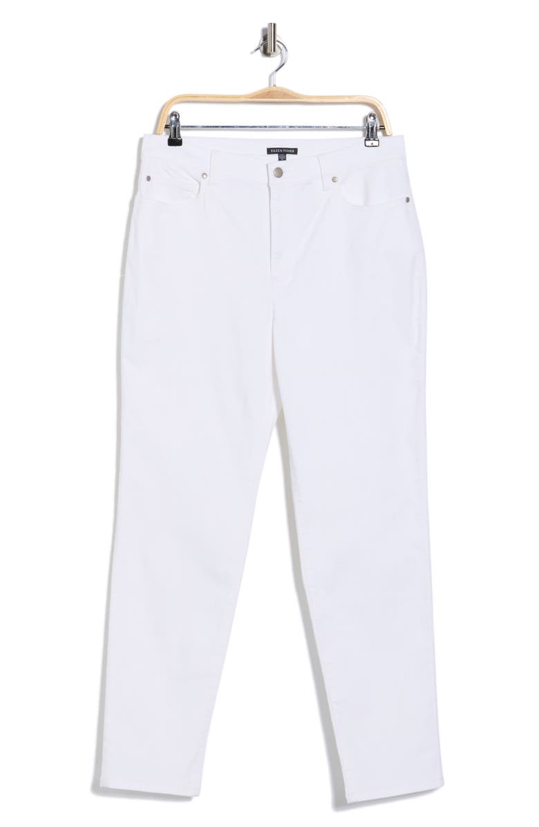 Eileen Fisher Slim Fit Jeans, Alternate, color, White