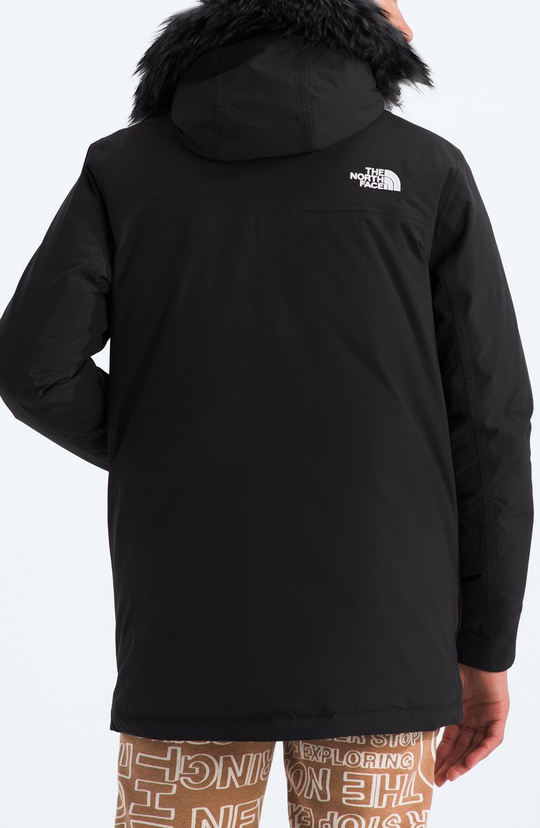 The North Face Kids' McMurdo Waterproof 550 Fill Power Down Parka with Faux Fur Trim, Alternate, color, 