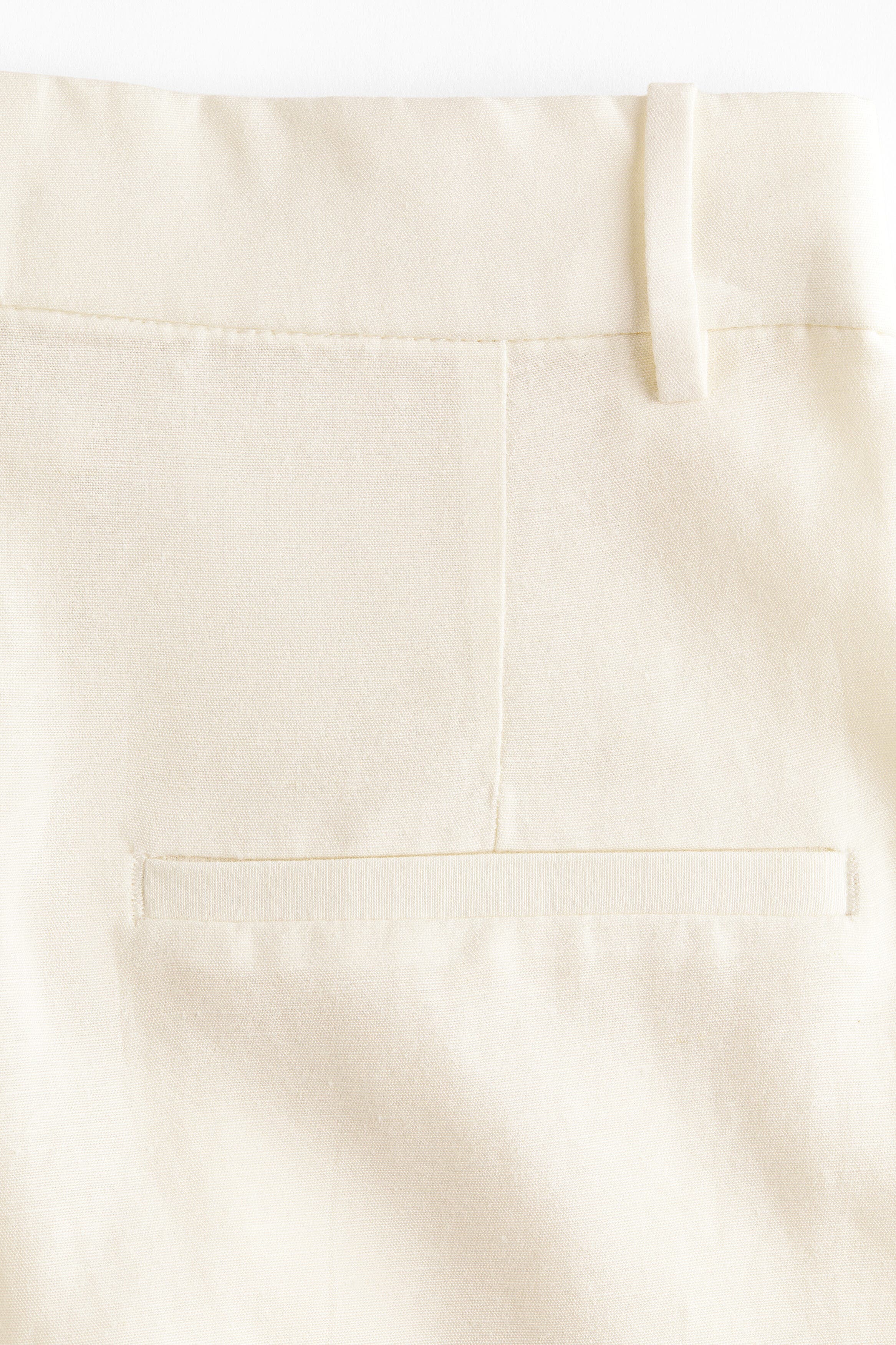 Dressy linen-blend shorts - image 2