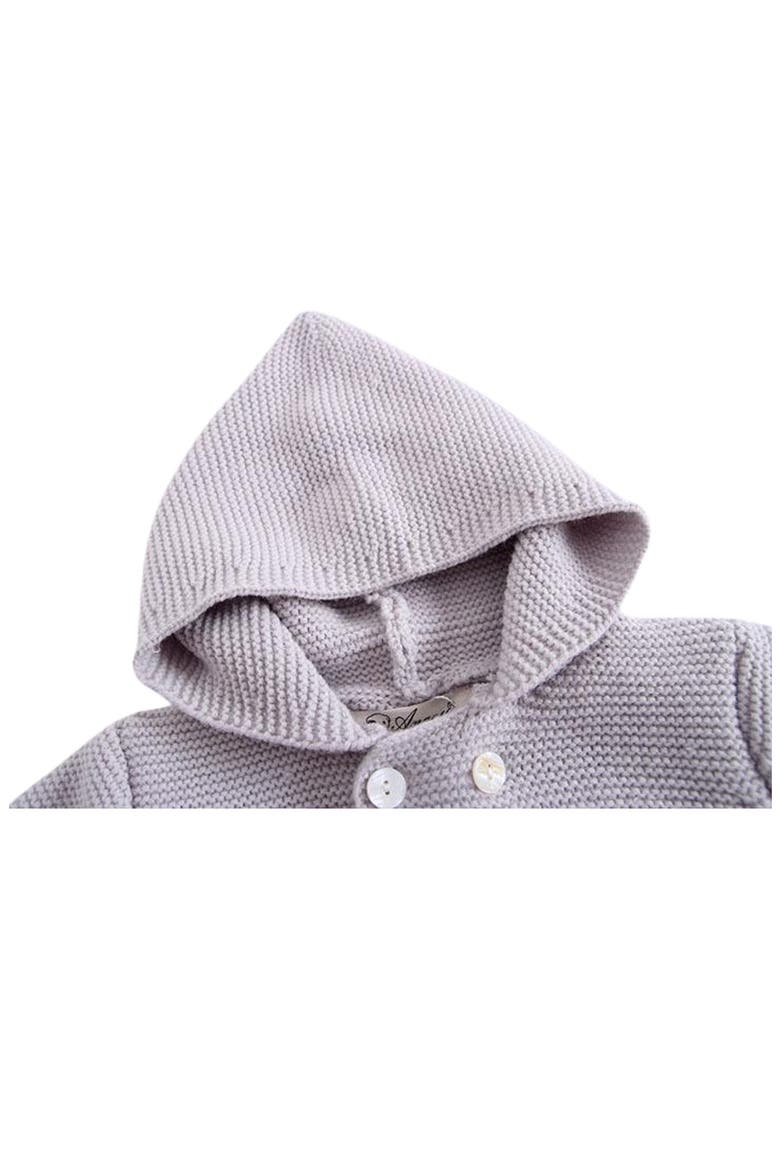 Avery Knit Footie, Alternate, color, GRAY