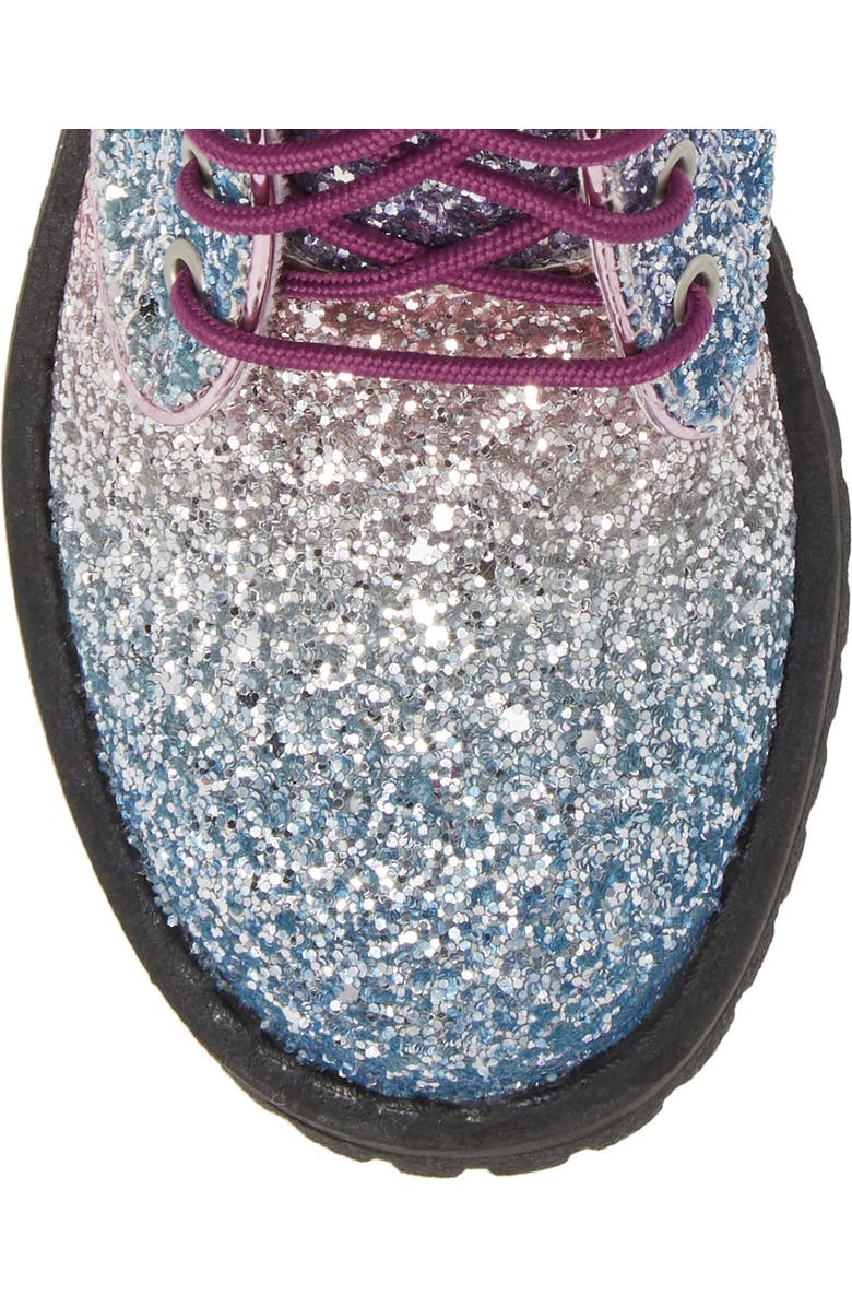 Sam Edelman Polly Sophia Glitter Combat Boot, Alternate, color,