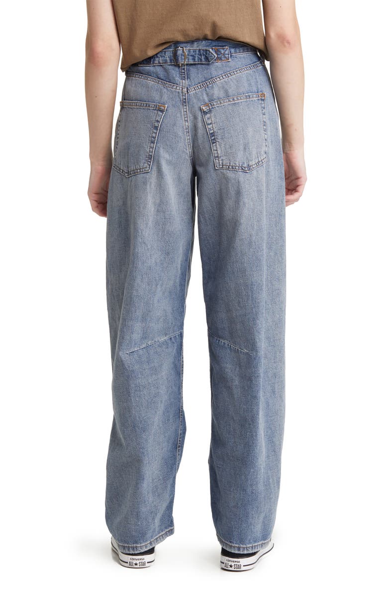 BDG Urban Outfitters Logan Ripped High Waist Baggy Jeans, Alternate, color,