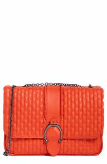 Longchamp Amazone Large Quilted Leather Crossbody Bag