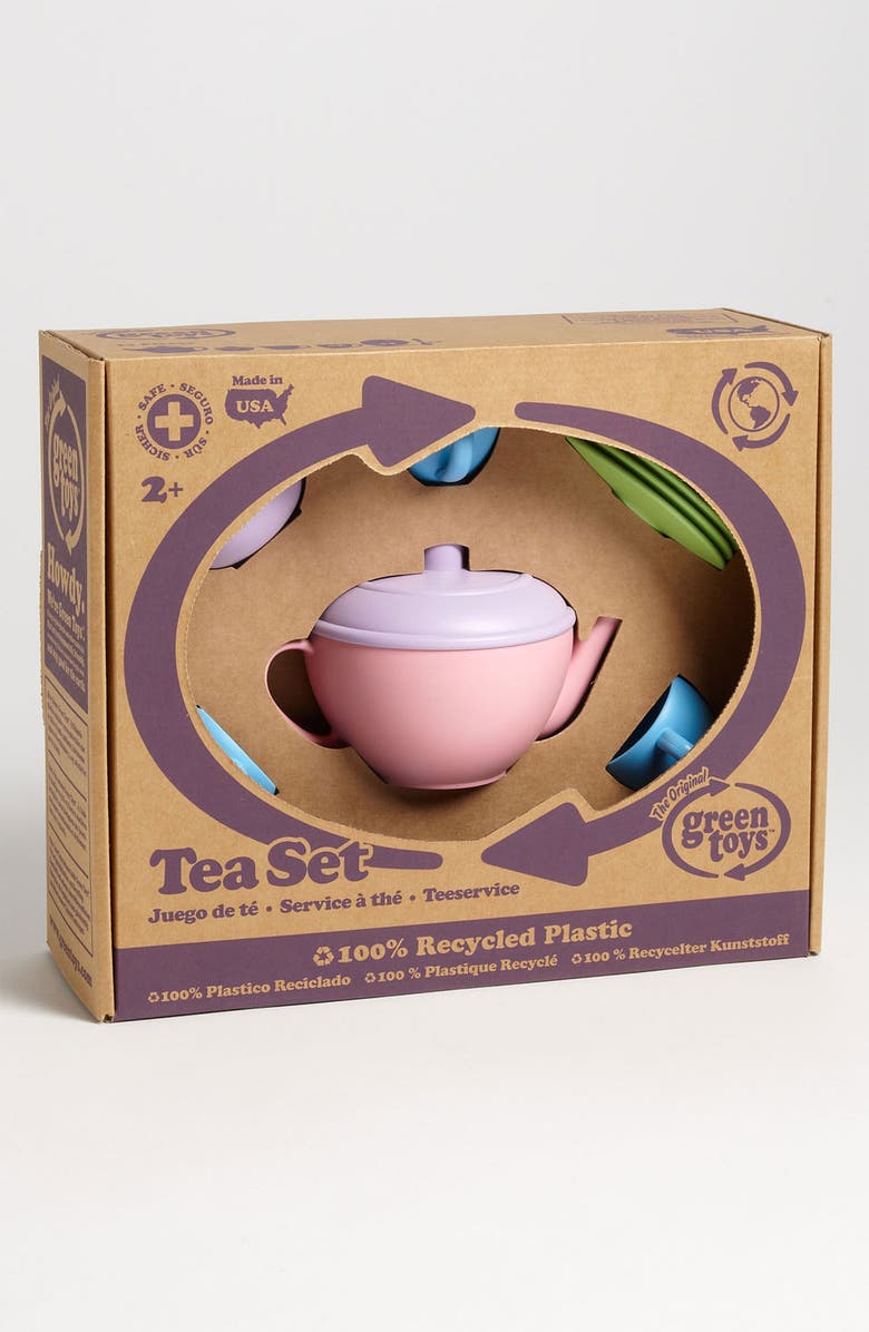 Green Toys Tea Set, Alternate, color, Assorted