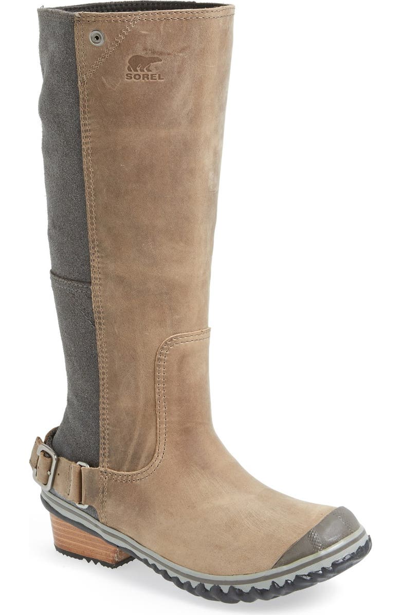 SOREL 'Slim' Waterproof Tall Boot, Main, color,