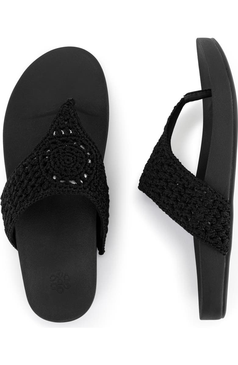 The Sak Everly Sandal, Alternate, color, Black Medallion