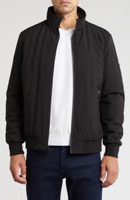 Nautica Diamond Quilted Bomber Jacket