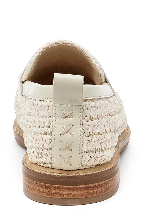 Kelsi Dagger Brooklyn Lens Penny Loafer In Shell