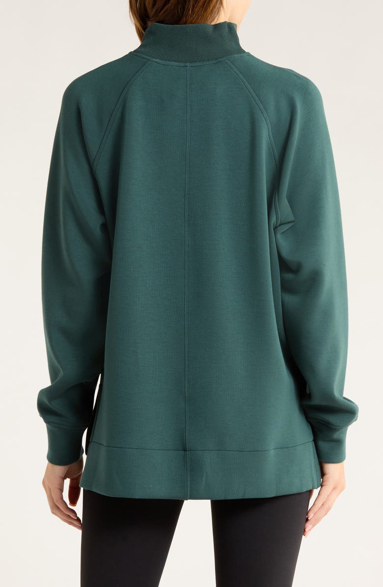 SPANX<sup>®</sup> AirEssentials Half Zip Tunic, Alternate, color, Meridian