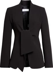 Max Mara Palo Tie Front Cady Blazer