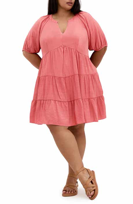 City Chic Kara Tiered Minidress