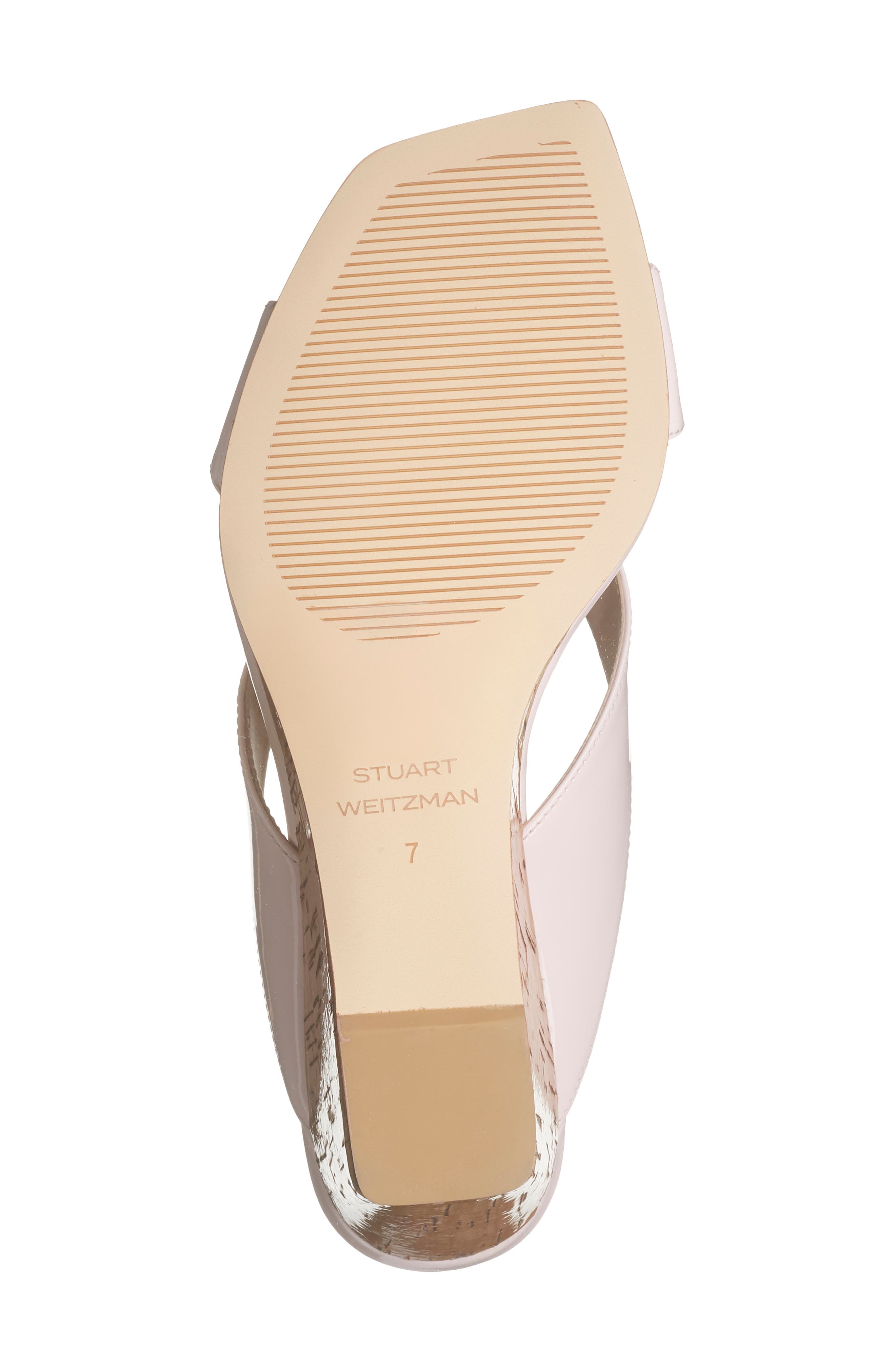 Miami Wedge Slide Sandal, Alternate, color, ROSEWATER
