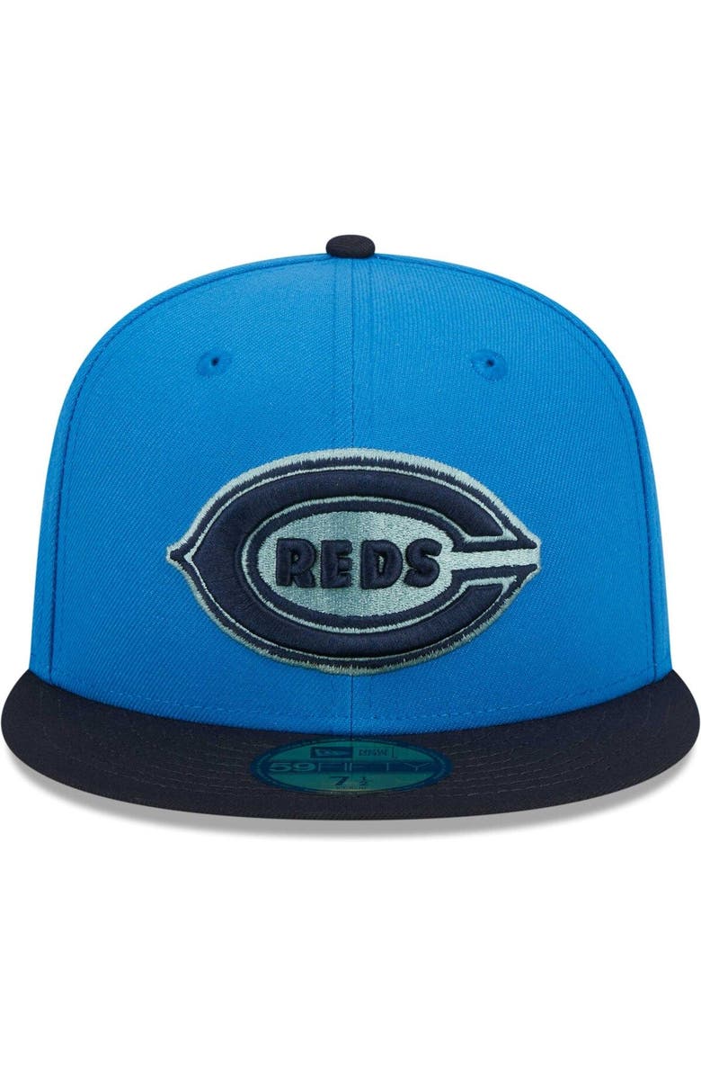 New Era Men's New Era Royal Cincinnati Reds 59FIFTY Fitted Hat, Alternate, color, Royal