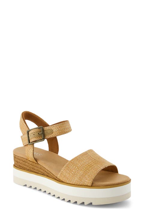 Diana Platform Wedge Sandal (Women)
