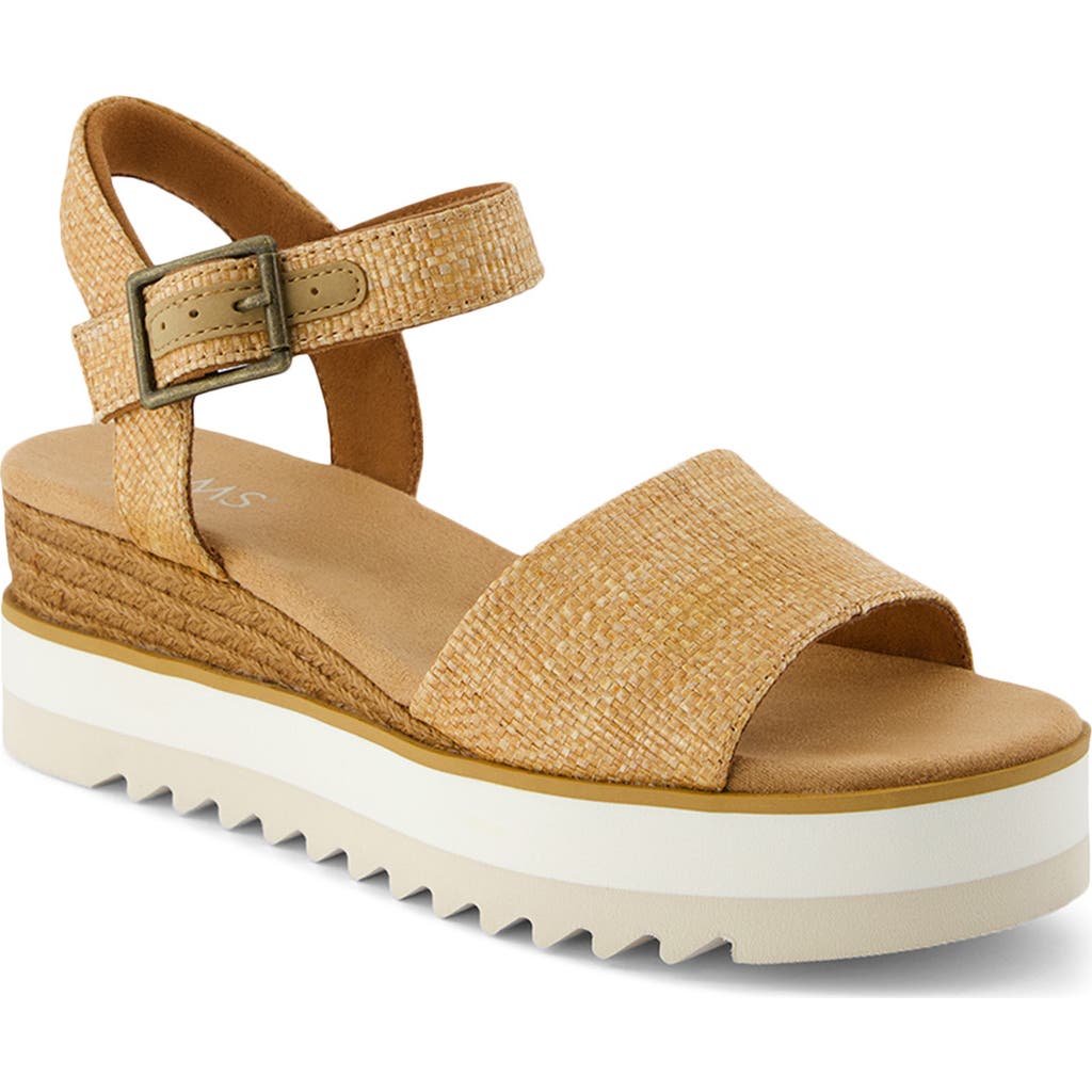 Toms Diana Platform Wedge Sandal