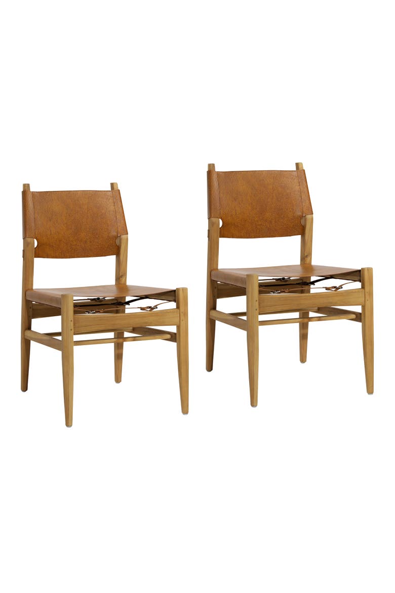 Raina Dining Chair - Set of 2, Main, color, Brown