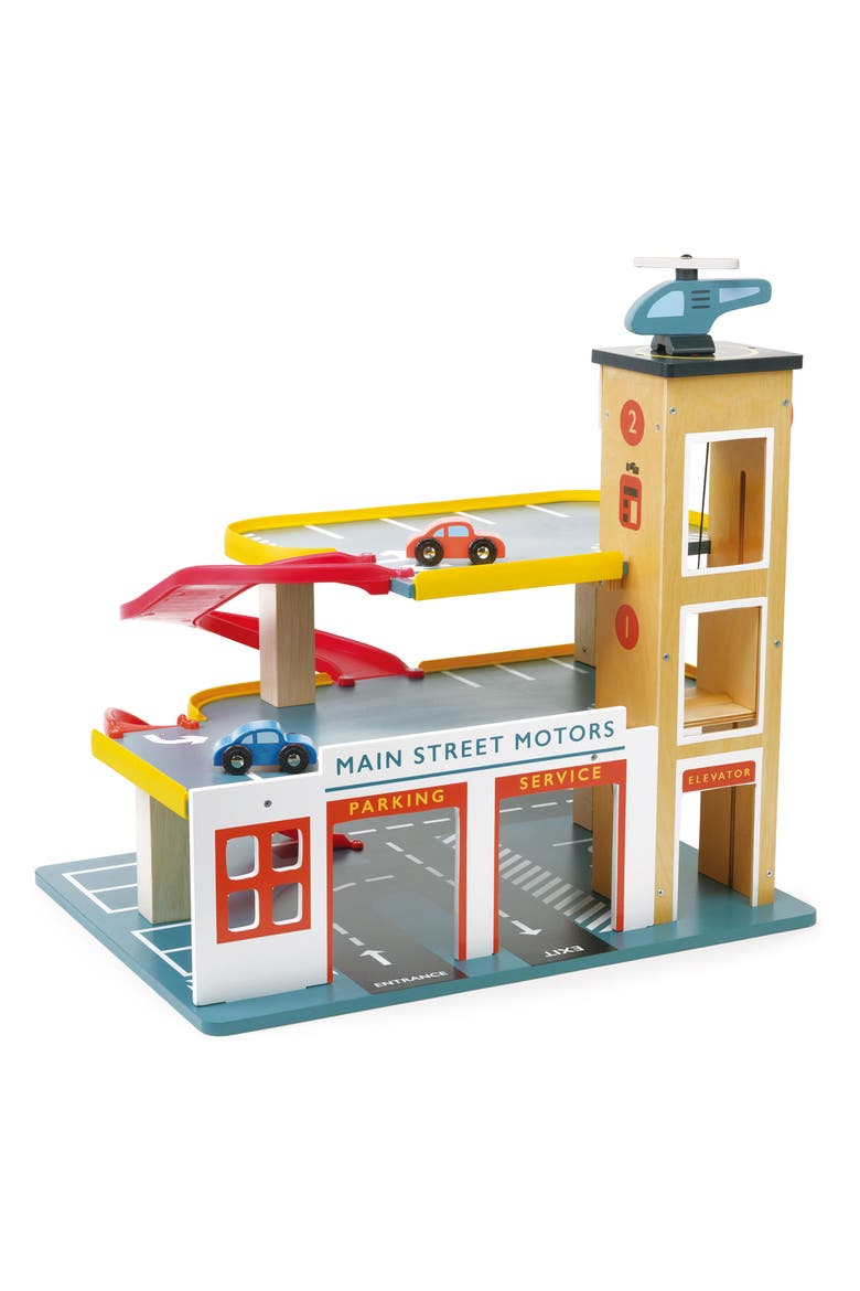 Multi-Level Garage with Lift, Main, color, Multi-color