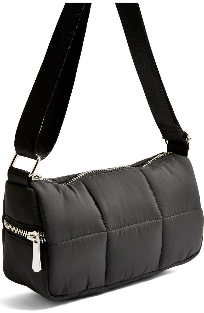 Topshop Quilted Shoulder Bag, Alternate, color,