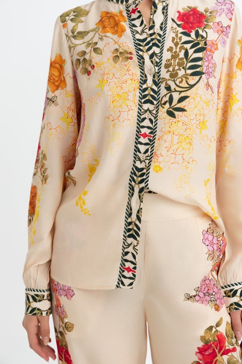 Nancy Cream Shirt, Alternate, color, Cream