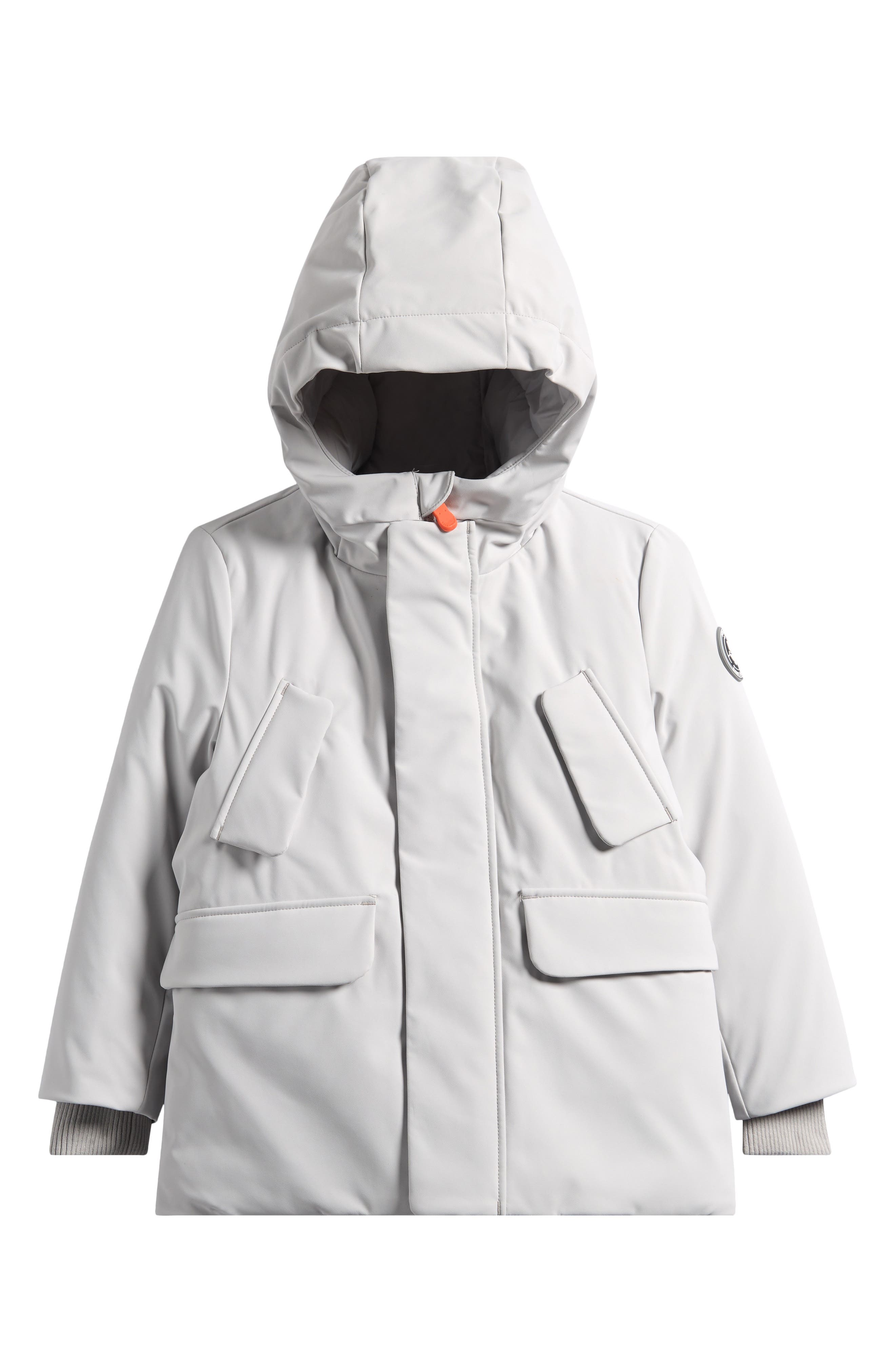 Save The Duck Kids' Theo Water Repellent Hooded Parka