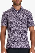 Bad Birdie Core Floral Performance Golf Polo