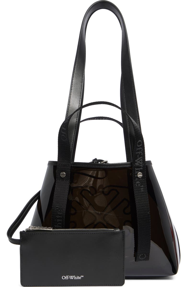 Off-White Small Classic Day-Off Tote Bag, Alternate, color, Black