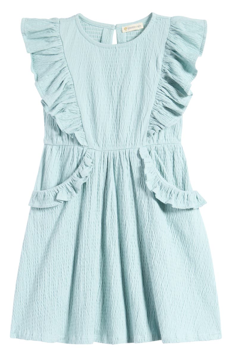 Tucker + Tate Kids' Textured Pinafore Dress, Main, color,