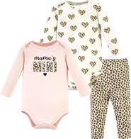 Hudson Baby Cotton Bodysuit and Pant Set