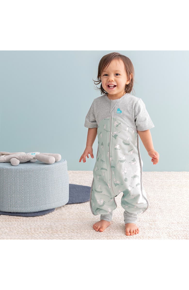 LOVE TO DREAM Short Sleeve Sleep Suit, Alternate, color, 