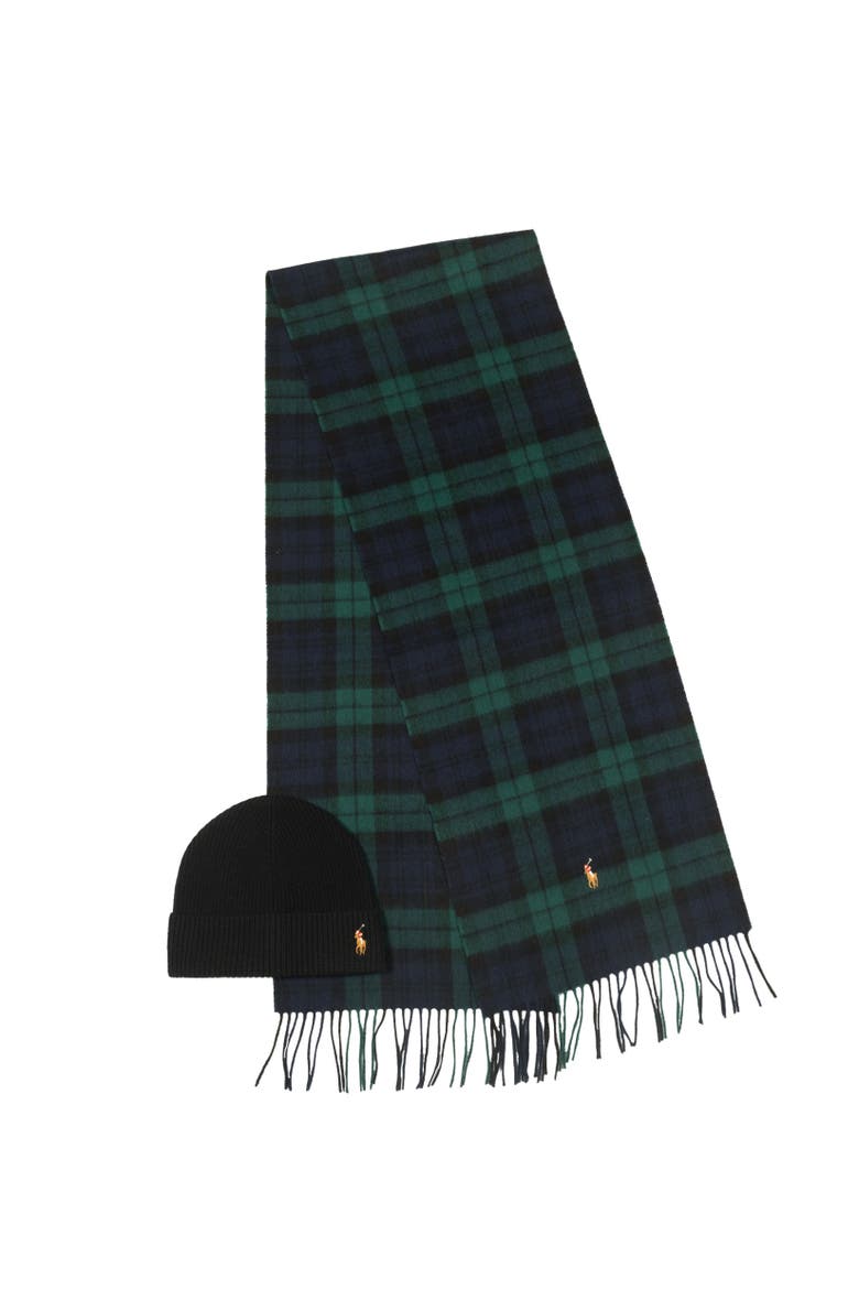 Holiday Plaid Boxed Gift-Set, Main, color, Blackwatch