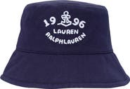 Lauren Ralph Lauren Embroidered Logo Bucket Hat