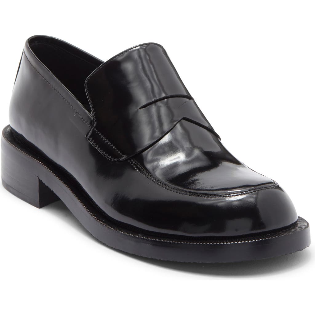 Jeffrey Campbell Rotary Penny Loafer In Black