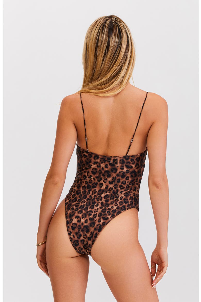 LE BON BON ONE-PIECE SWIMSUIT, Alternate, color, LEOPARD