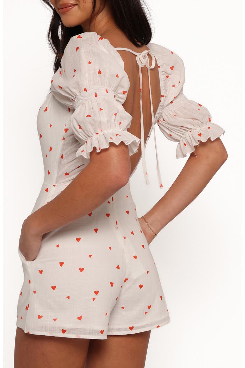 Emerson Cotton Romper, Alternate, color, DITSY HEART