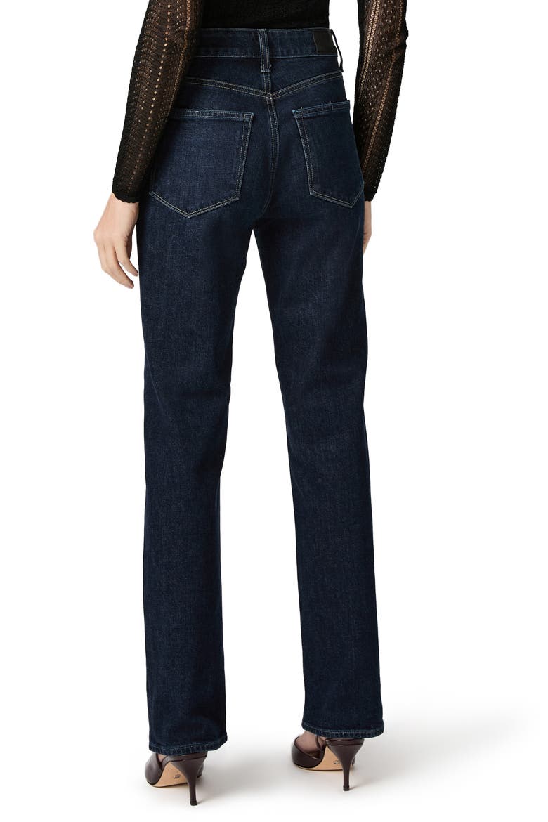 Stevie High Waist Straight Leg Jeans, Alternate, color, DWELL