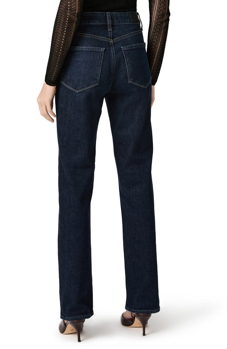 PAIGE Stevie High Waist Straight Leg Jeans, Alternate, color, Dwell