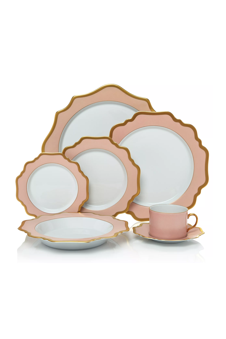 Anna's Palette Salad Plate, Alternate, color, DUSTY ROSE