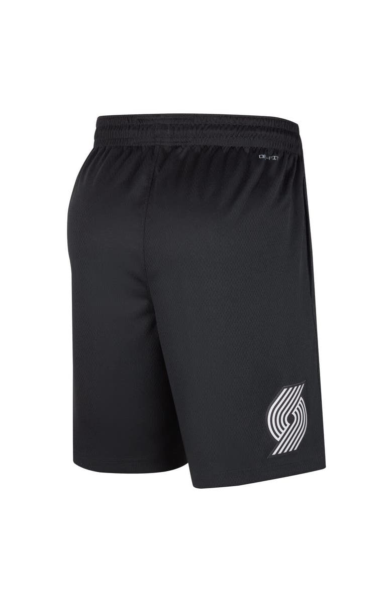 Nike Men's Nike  Black Portland Trail Blazers 2025/26 City Edition Remix Dri-FIT Swingman Shorts, Alternate, color, Black