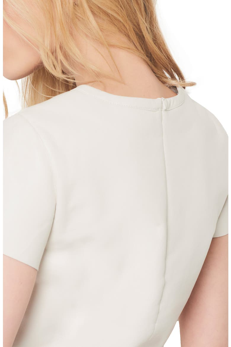 New Guard Recycled Leather Tee, Alternate, color, BUTTERCREAM