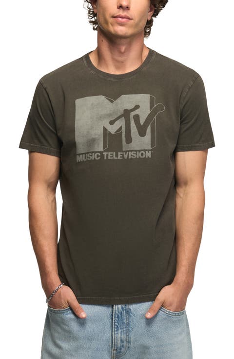 MTV Headbanger's Ball Cotton Blend Graphic T-Shirt