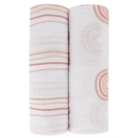 Pink Rainbow/Stripes