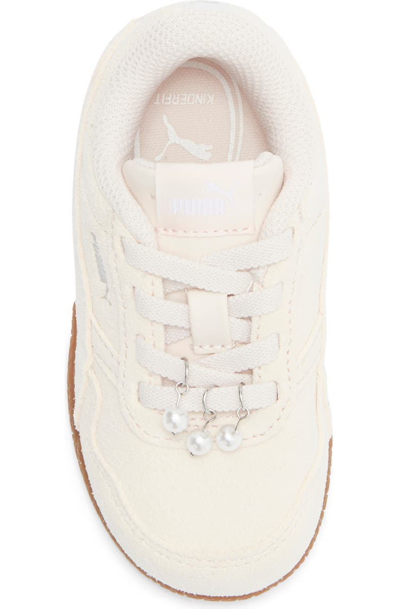 PUMA Kids' Bella Donna Pearls Sneaker, Alternate, color, Jasmine Flower/ Silver/ White