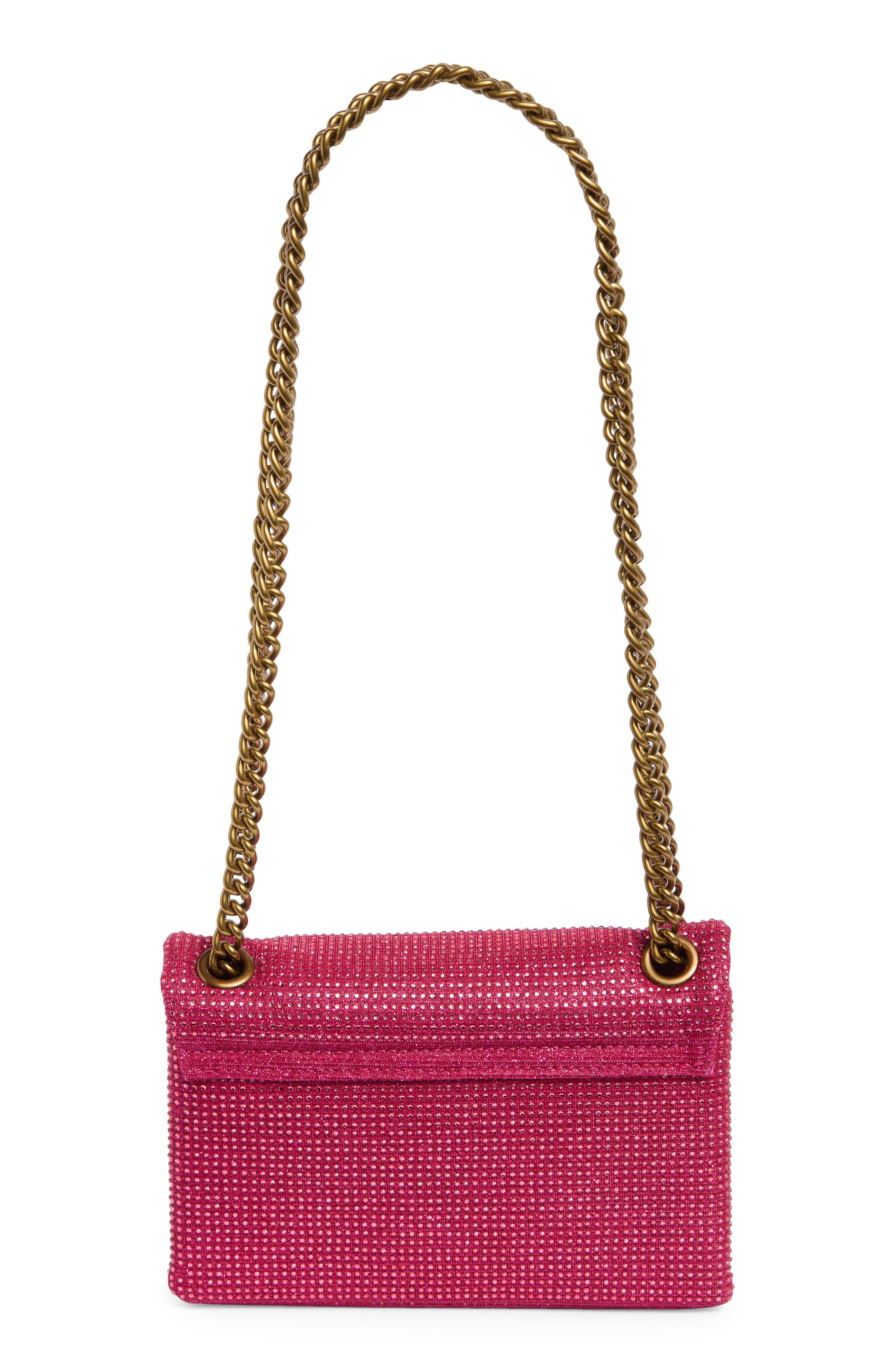 Brixton Mini Plate Rhinestone Crossbody Bag