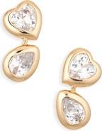 BaubleBar Brynn Cubic Zirconia Stud Earrings