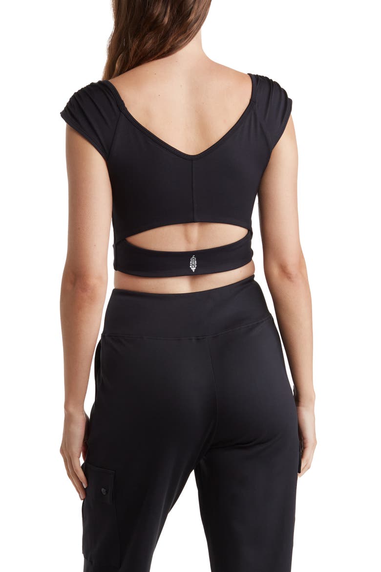 FP Movement Breathe Deeper Crop Top, Alternate, color, BLACK