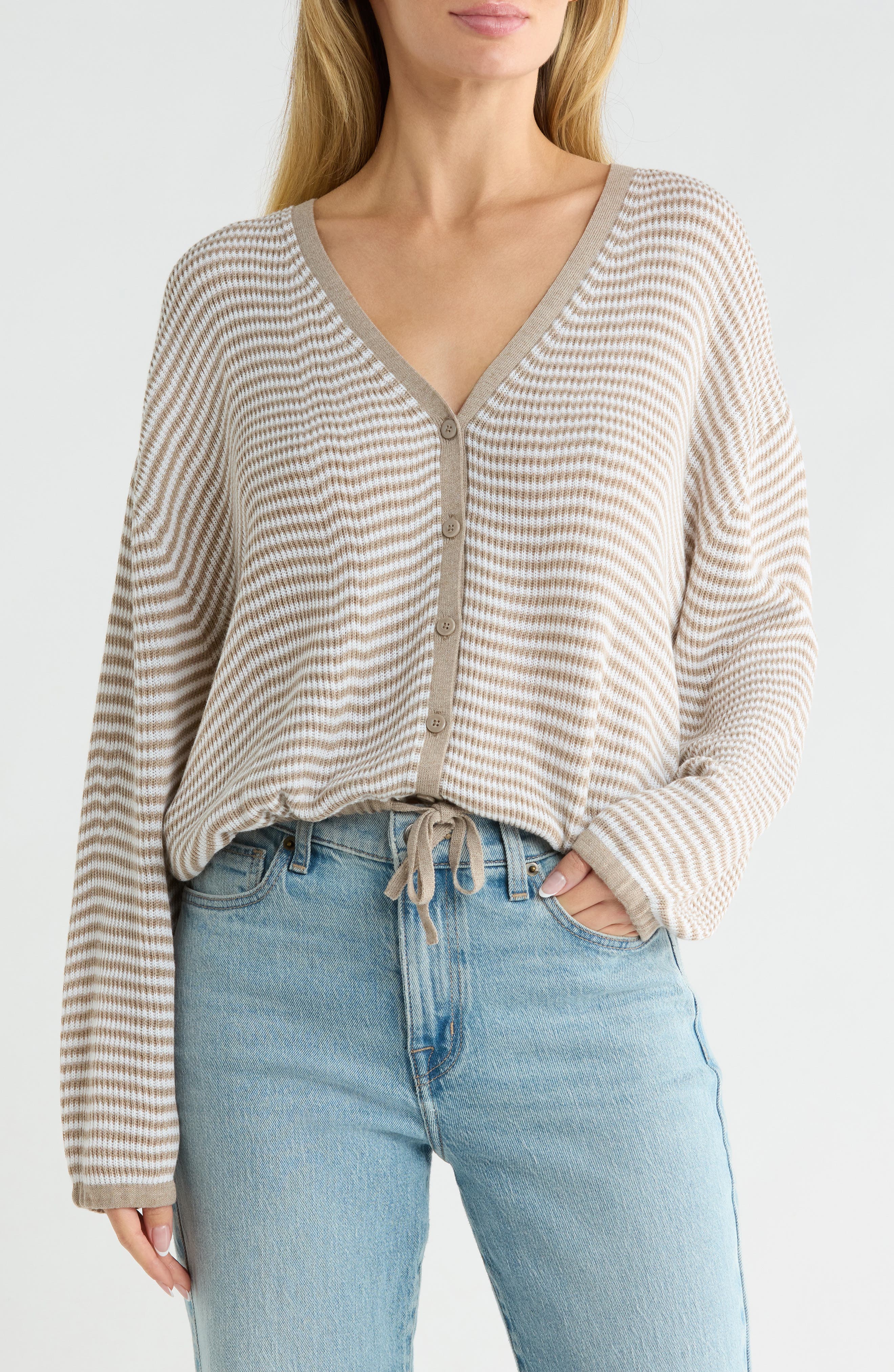 Brie Stripe Cardigan